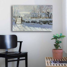 Wallity Pintura Decorativa en Lienzo Claude Monet 45 x 70 cm
